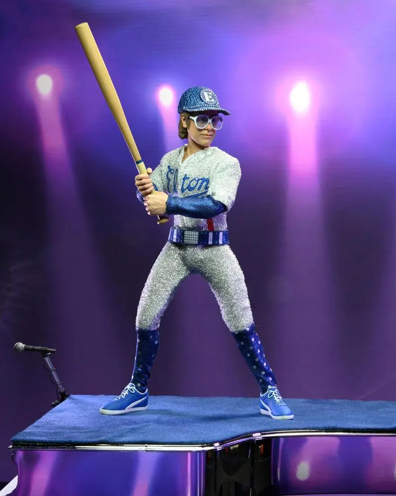 Elton John Clothed Action Figure Live in '75 Deluxe Set 20 cm product photo
