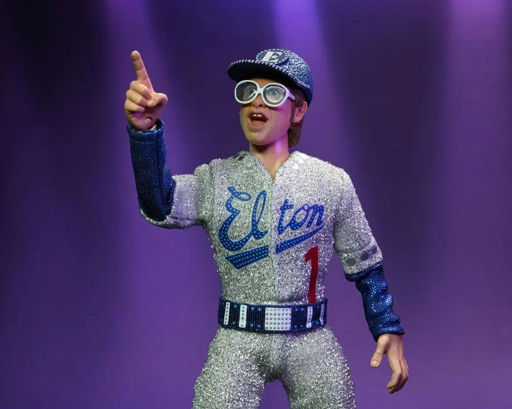 Elton John Clothed Action Figure Live in '75 Deluxe Set 20 cm product photo