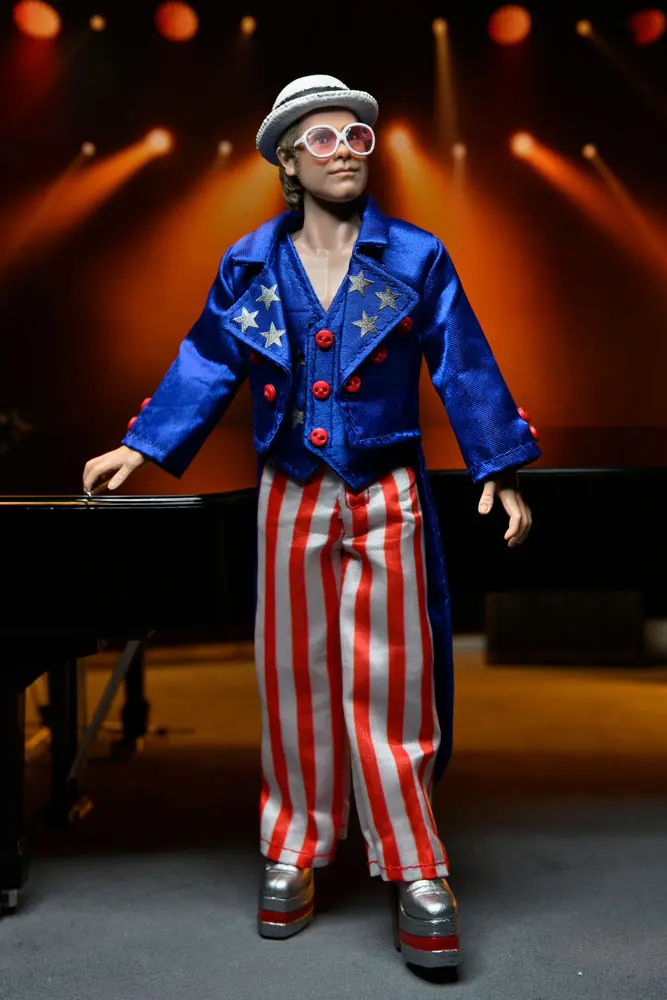 Elton John Clothed Action Figure Live in '76 Deluxe Set 20 cm termékfotó