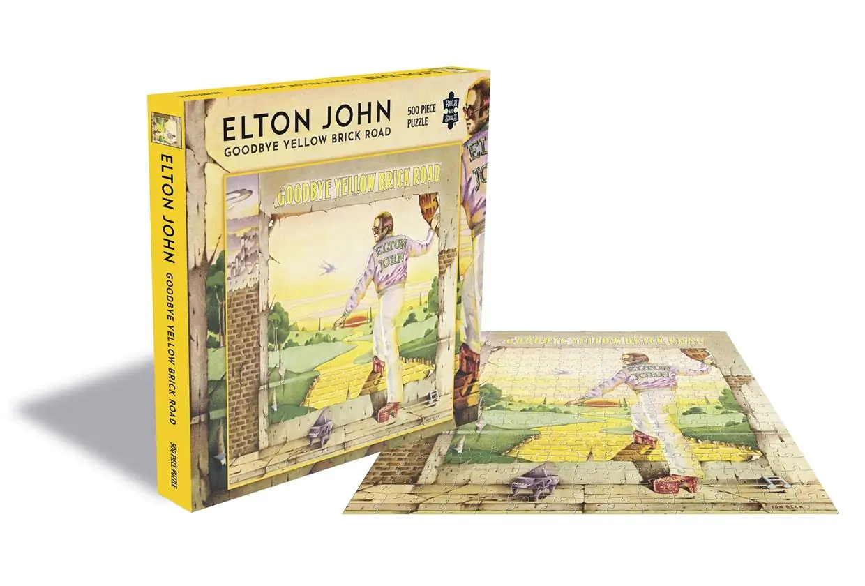 Elton John Puzzle Goodbye Yellow Brick Road product photo