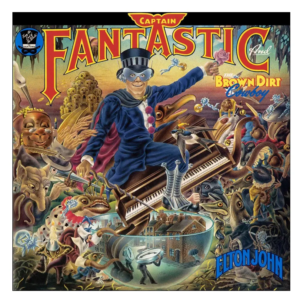 Elton John Rock Saws Jigsaw Puzzle Captain Fantastic and The Brown Dirt Cowboy (1000 pieces) product photo