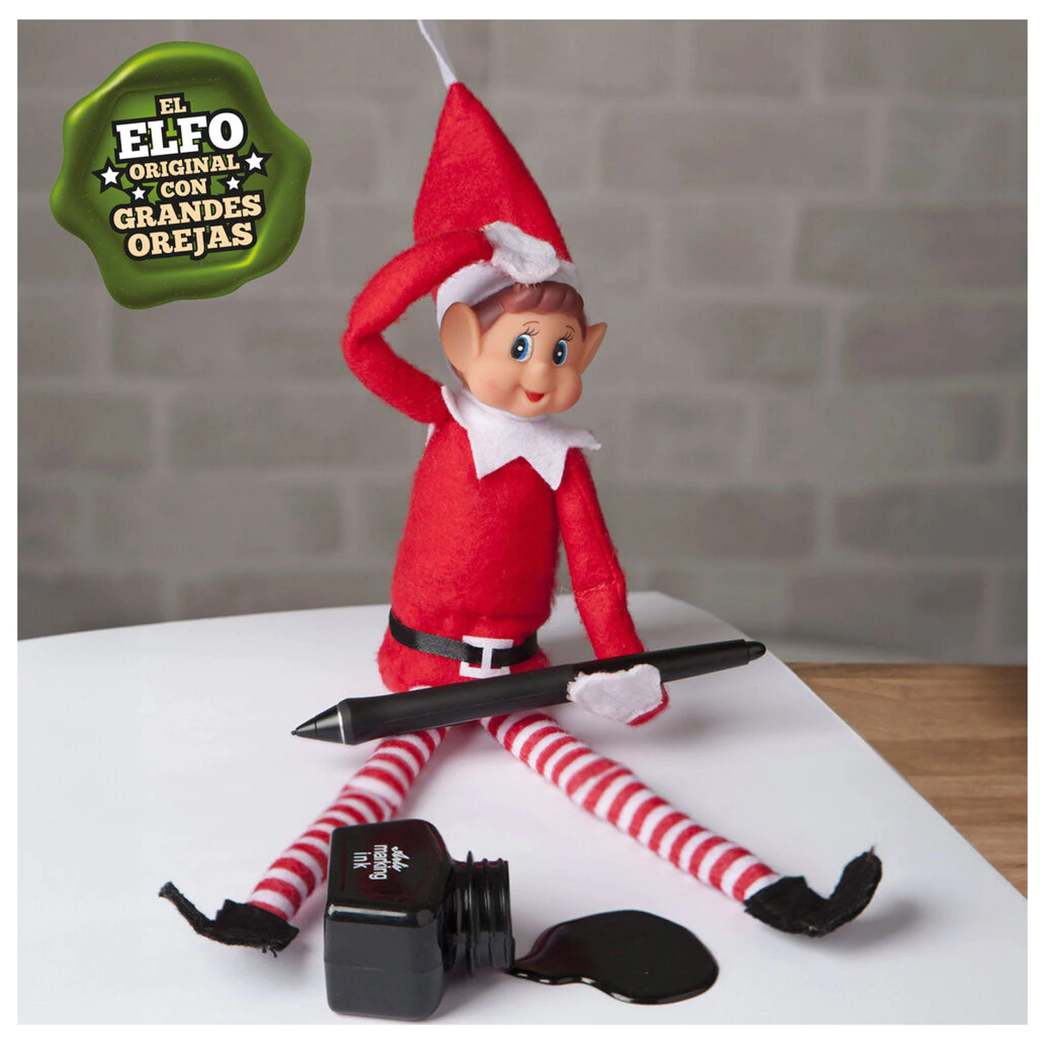 Elves Behavin' Badly Elvie crossbar Elfo doll 30cm product photo