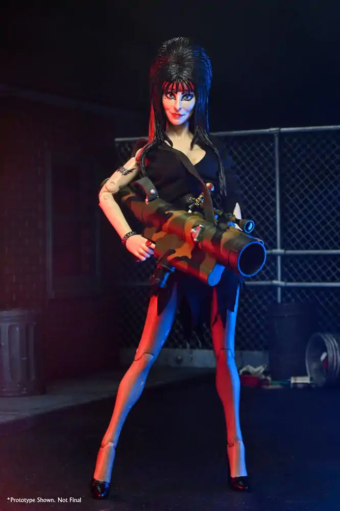 Elvira: Mistress of the Dark Clothed Action Figure Commando Elvira 20 cm product photo