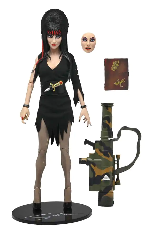 Elvira: Mistress of the Dark Clothed Action Figure Commando Elvira 20 cm product photo