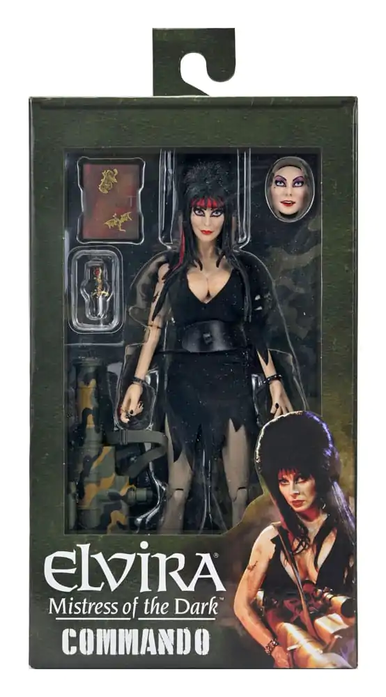 Elvira: Mistress of the Dark Clothed Action Figure Commando Elvira 20 cm product photo