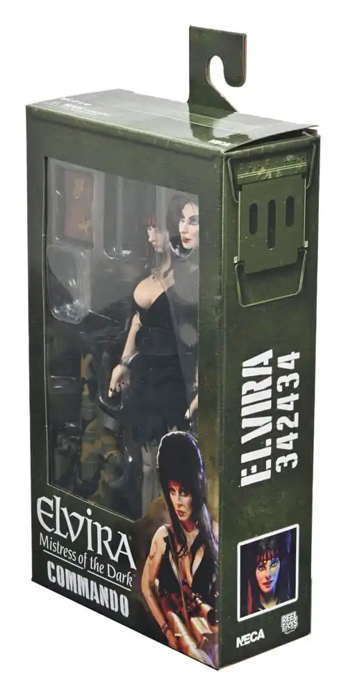 Elvira: Mistress of the Dark Clothed Action Figure Commando Elvira 20 cm product photo