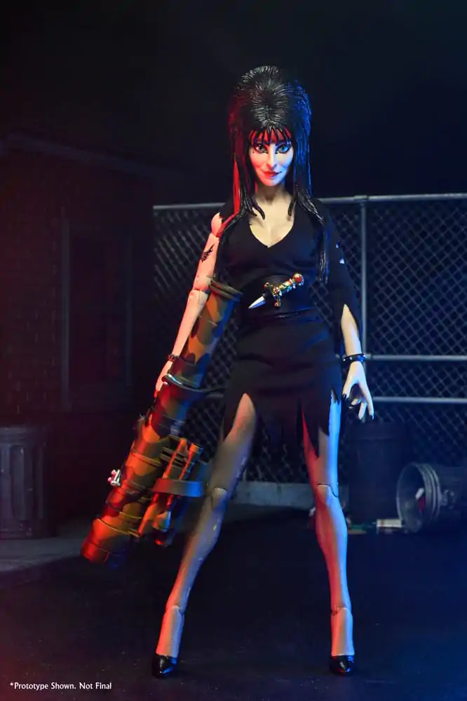 Elvira: Mistress of the Dark Clothed Action Figure Commando Elvira 20 cm product photo