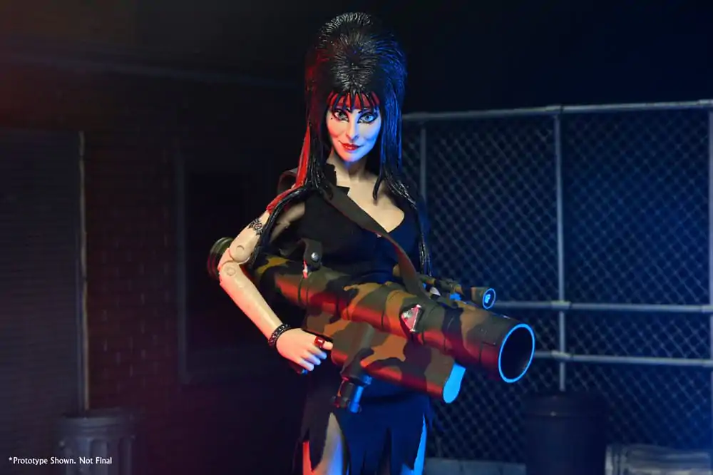 Elvira: Mistress of the Dark Clothed Action Figure Commando Elvira 20 cm product photo