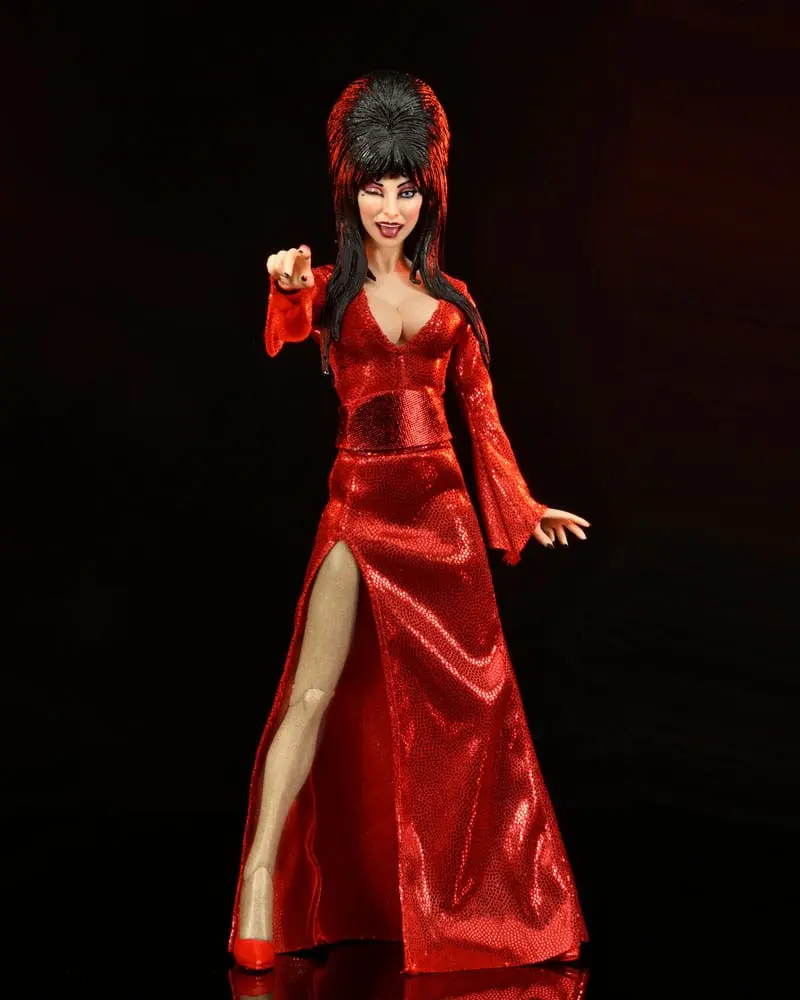 Elvira, Mistress of the Dark Clothed Action Figure Red, Fright, and Boo 20 cm termékfotó