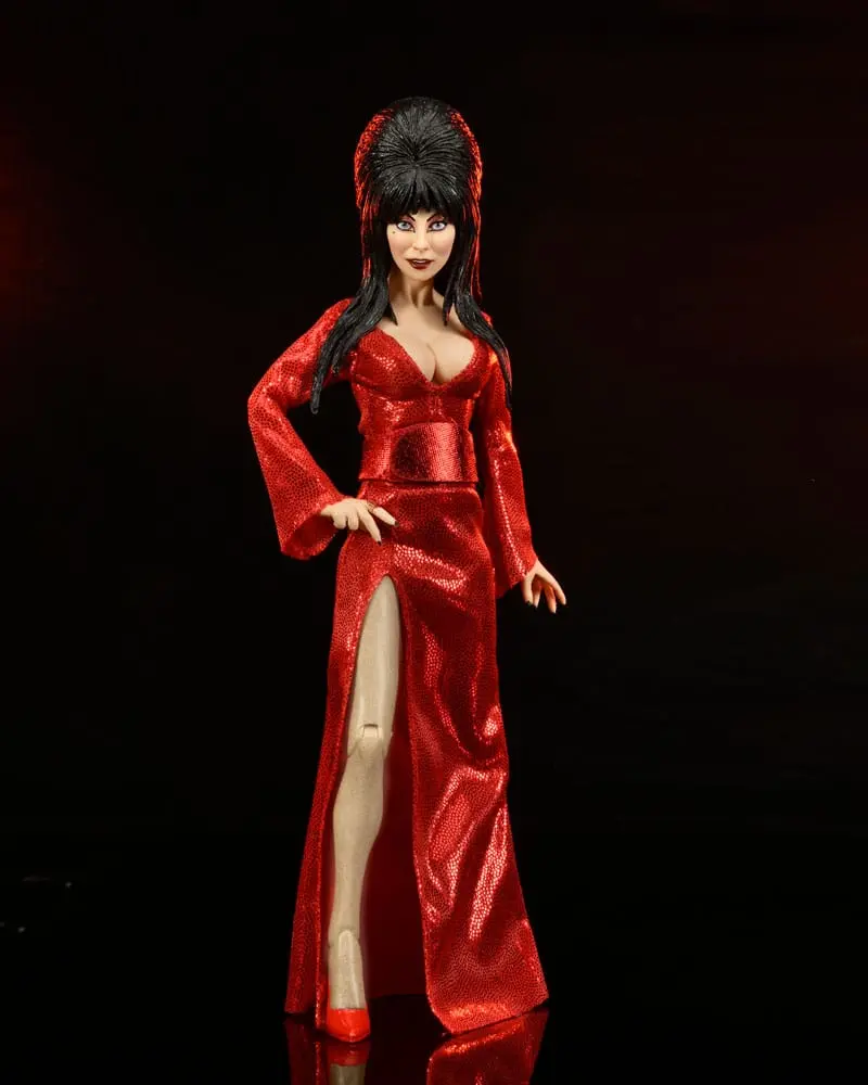 Elvira, Mistress of the Dark Clothed Action Figure Red, Fright, and Boo 20 cm termékfotó