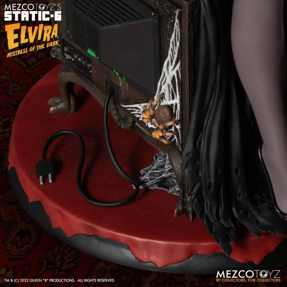 Elvira Mistress of the Dark Static-6 PVC Statue 1/6 Elvira 42 cm termékfotó