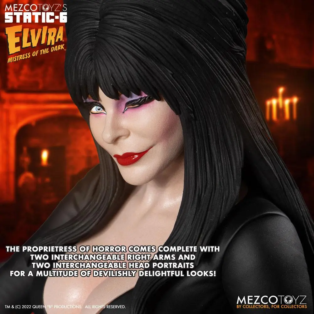 Elvira Mistress of the Dark Static-6 PVC Statue 1/6 Elvira 42 cm termékfotó