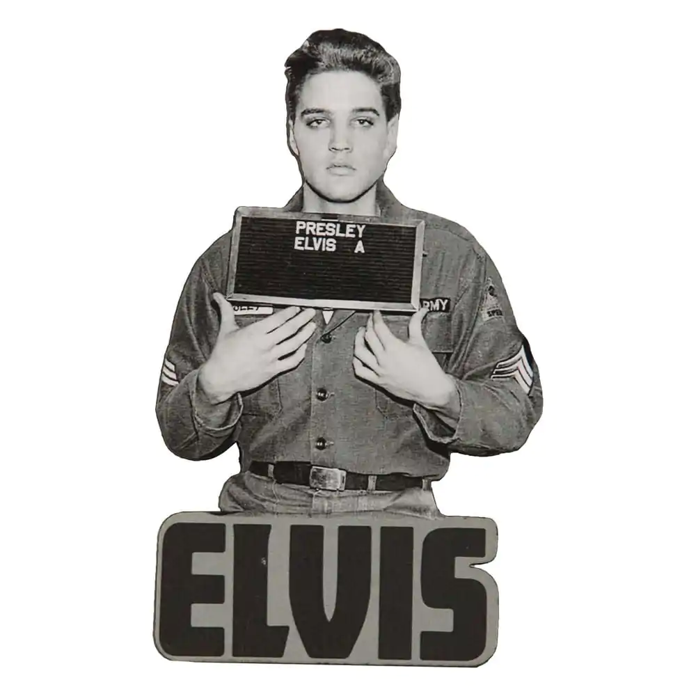 Elvis: Enlistment Photo Funky Chunky Magnet product photo