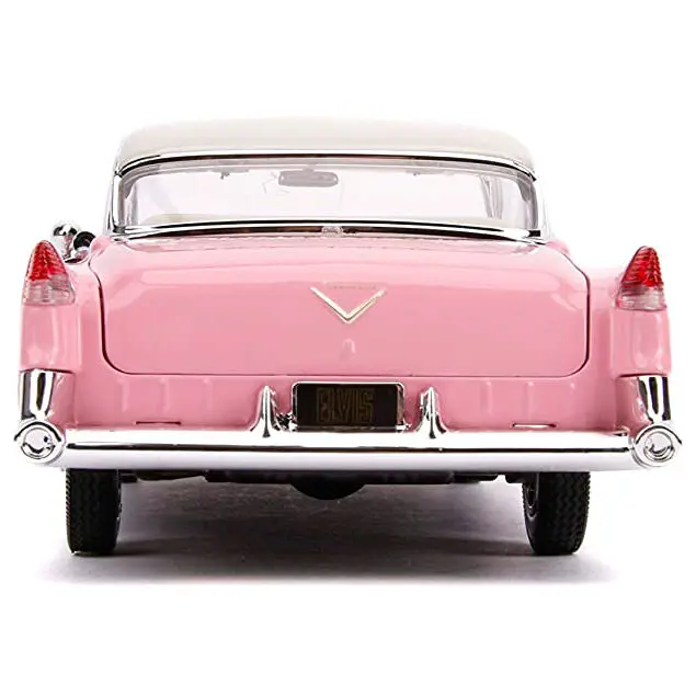 Elvis Presley Cadillac Fleetwood 1955 metal car + figure set product photo