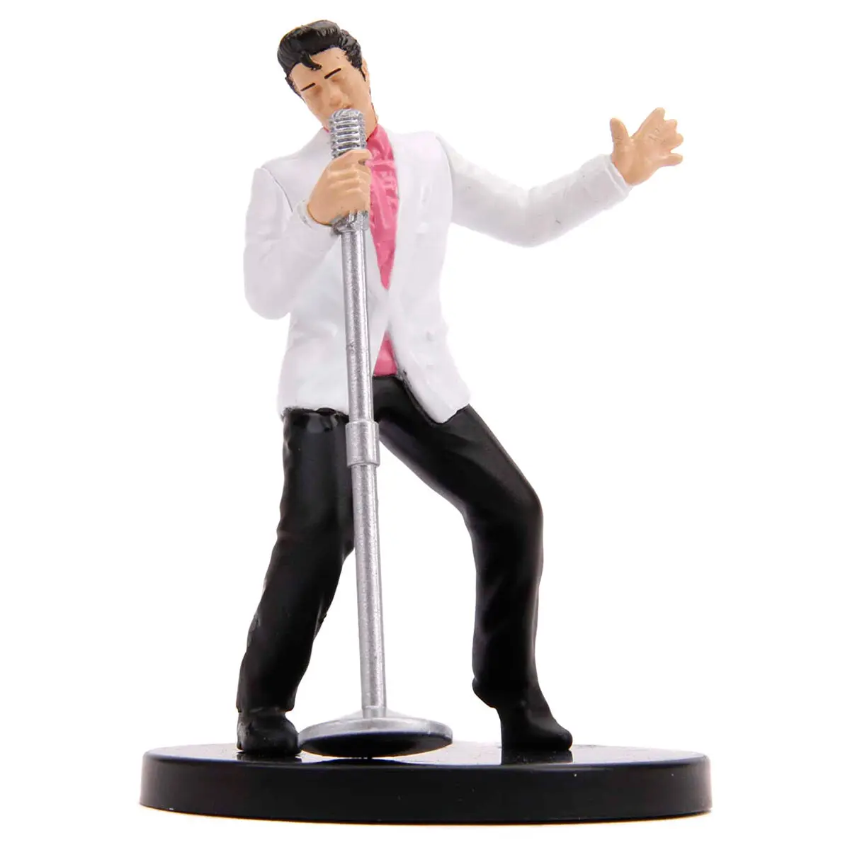 Elvis Presley Cadillac Fleetwood 1955 metal car + figure set product photo