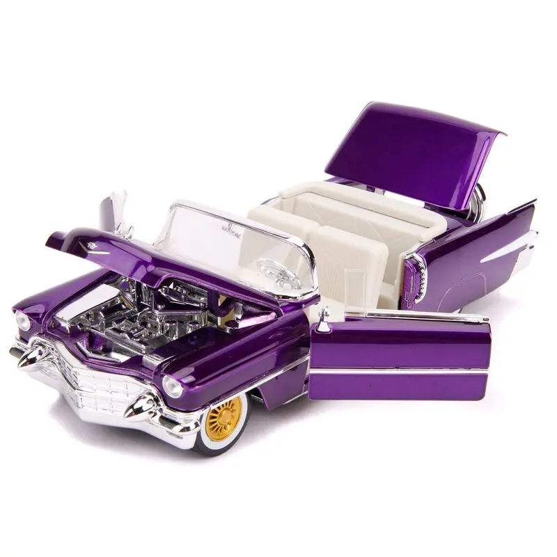 Elvis Presley Cadillac The Golden car + figure set product photo
