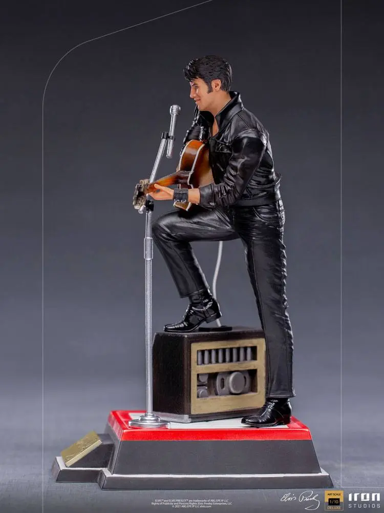 Elvis Presley Deluxe Art Scale Statue 1/10 Comeback Special 23 cm product photo