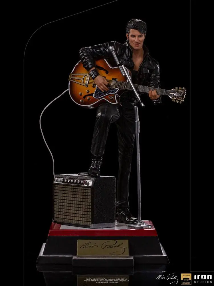 Elvis Presley Deluxe Art Scale Statue 1/10 Comeback Special 23 cm product photo