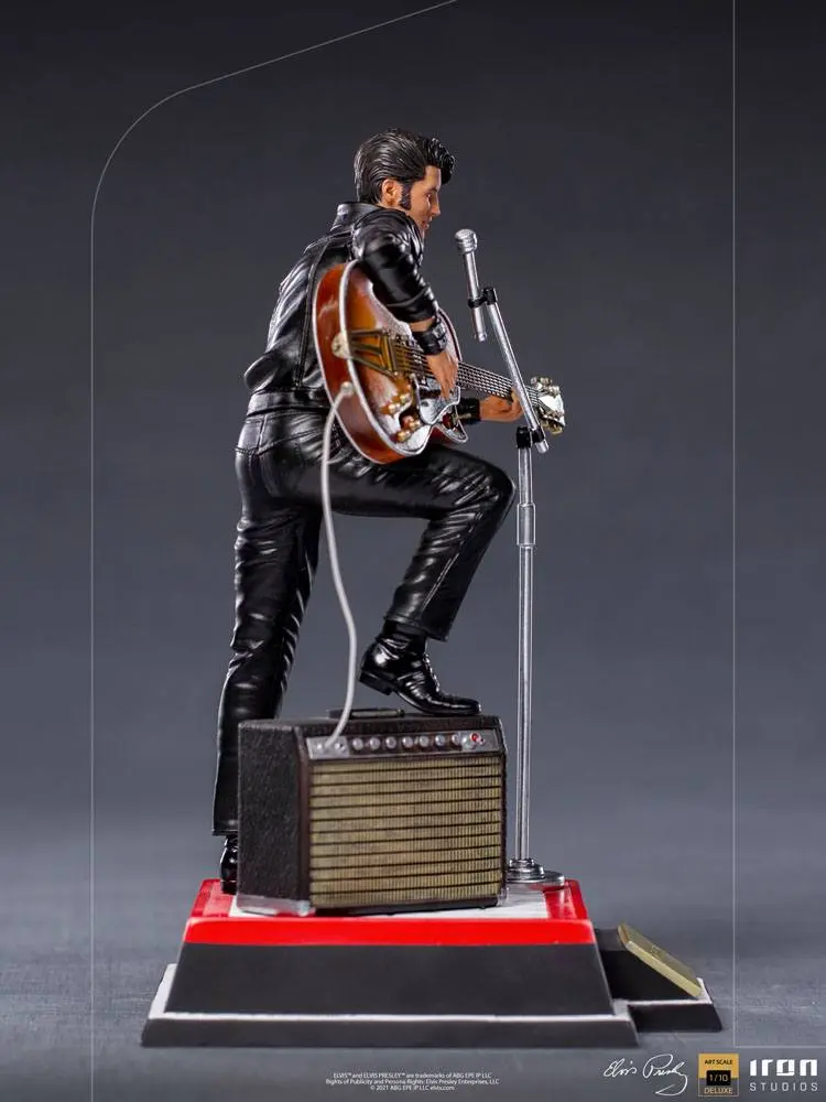 Elvis Presley Deluxe Art Scale Statue 1/10 Comeback Special 23 cm product photo