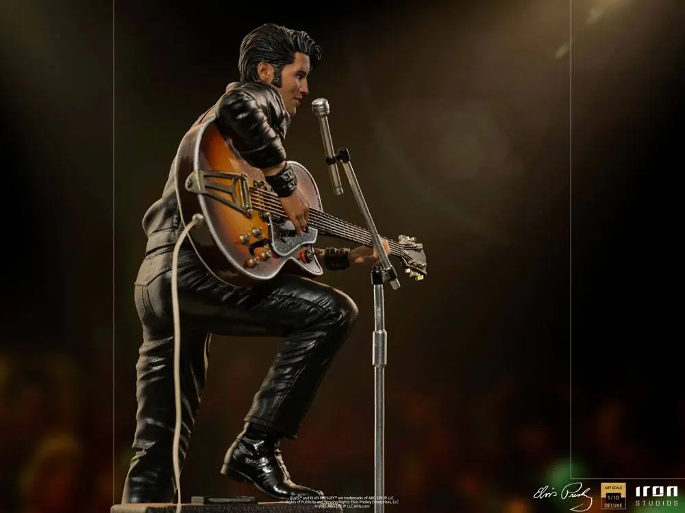 Elvis Presley Deluxe Art Scale Statue 1/10 Comeback Special 23 cm product photo