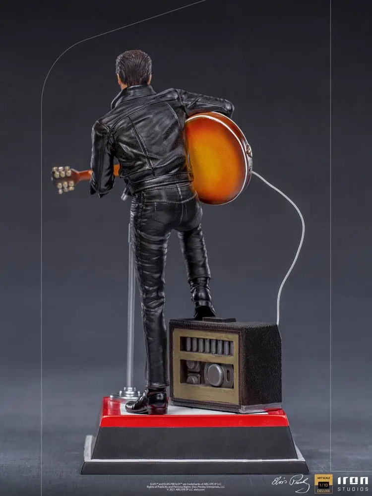 Elvis Presley Deluxe Art Scale Statue 1/10 Comeback Special 23 cm product photo