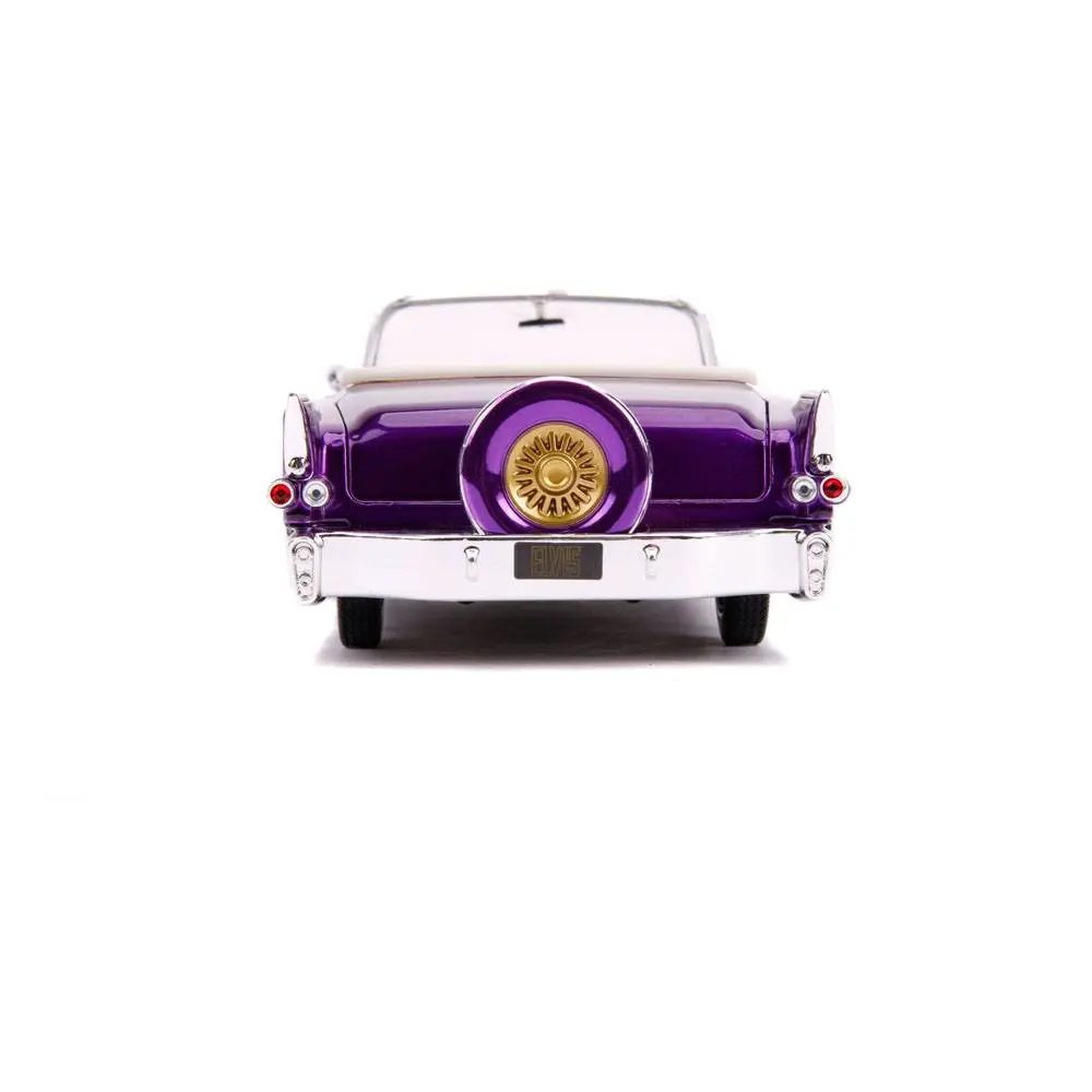 Elvis Presley Hollywood Rides Diecast Model 1/24 1956 Cadillac Eldorado with Figure product photo