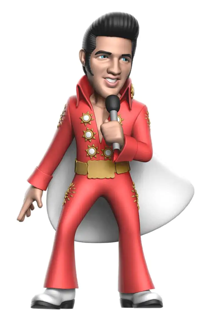 Elvis Presley Minix Figure Elvis Red Suit 12 cm product photo