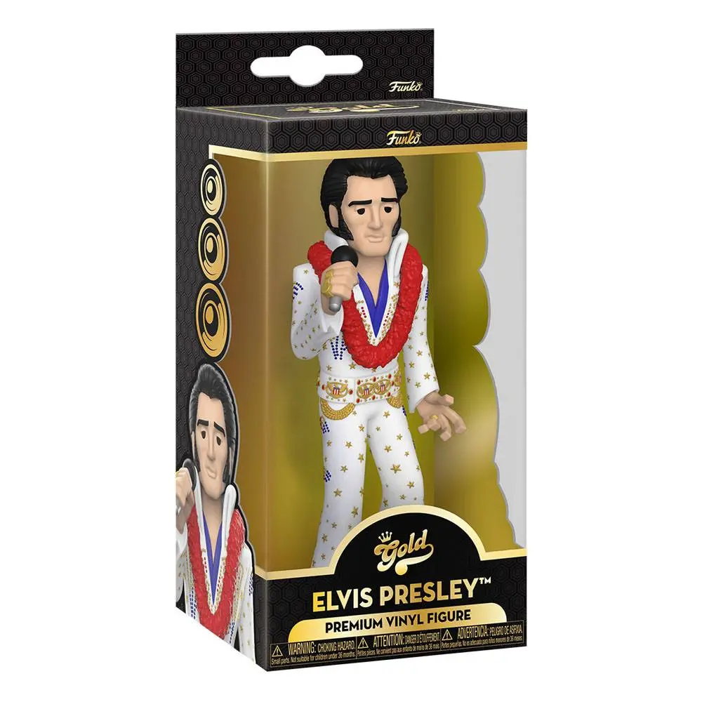 Elvis Vinyl Gold Figure 13 cm product photo