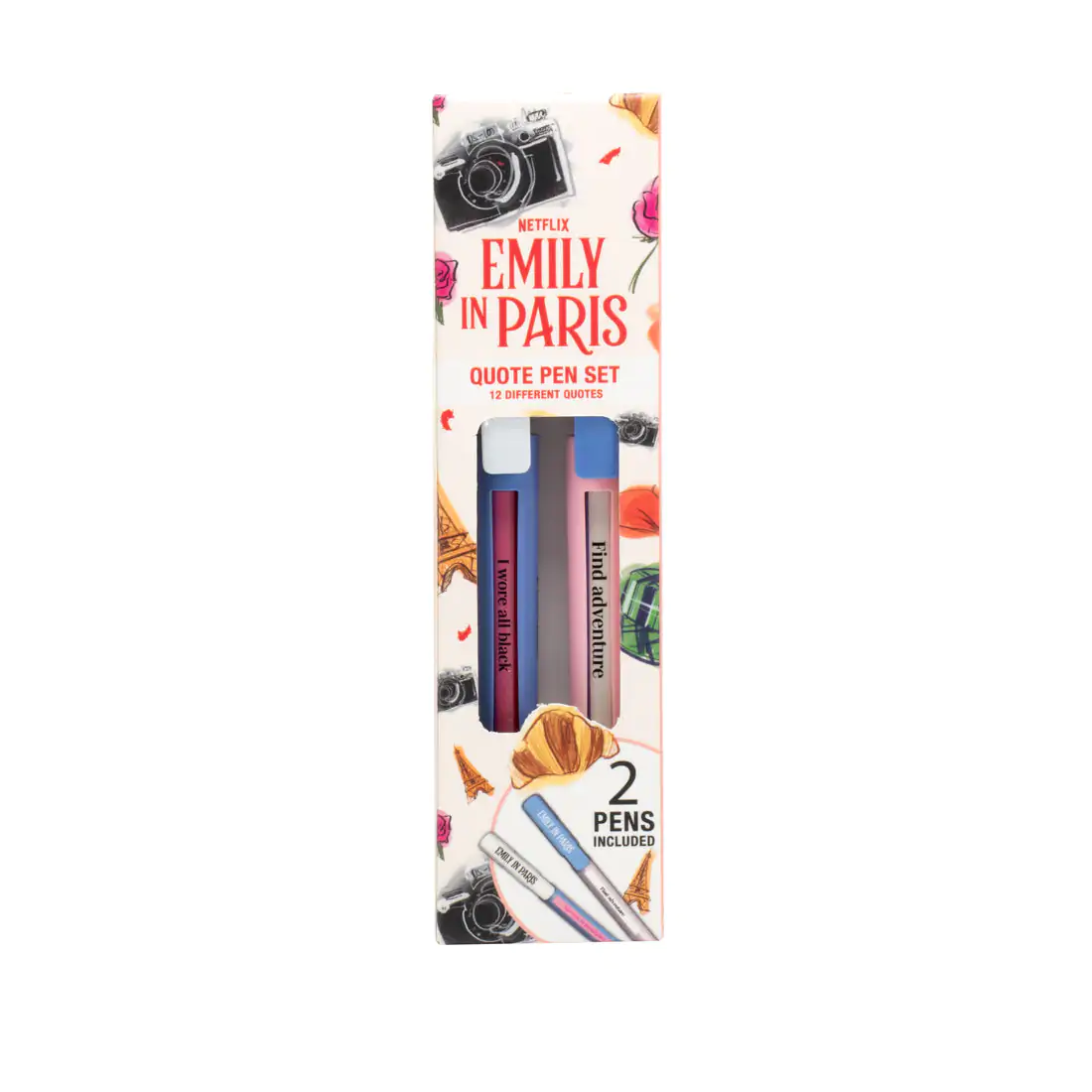 Emily In Paris Quote Pen Set termékfotó