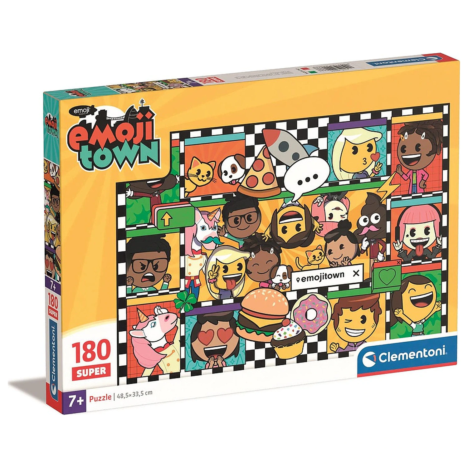 Emoji Town 180-piece puzzle Clementoni product photo