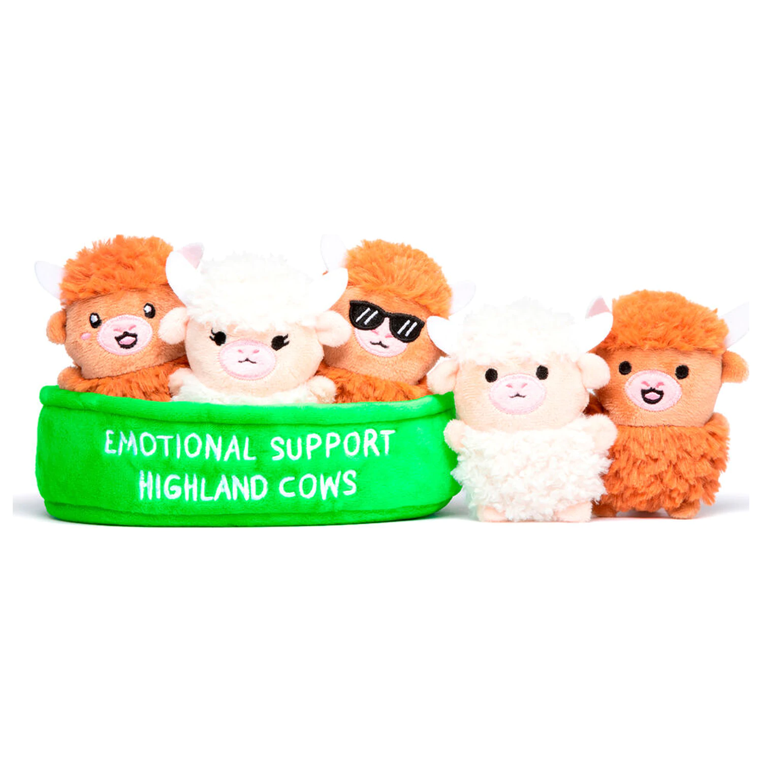 Emotional Support Highland Cows plush toys product photo