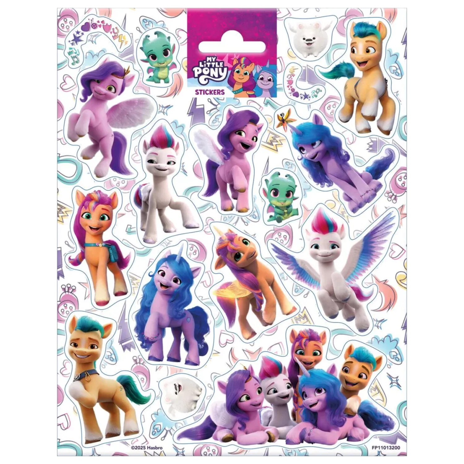My Little Pony Colorful Crew Sticker product photo