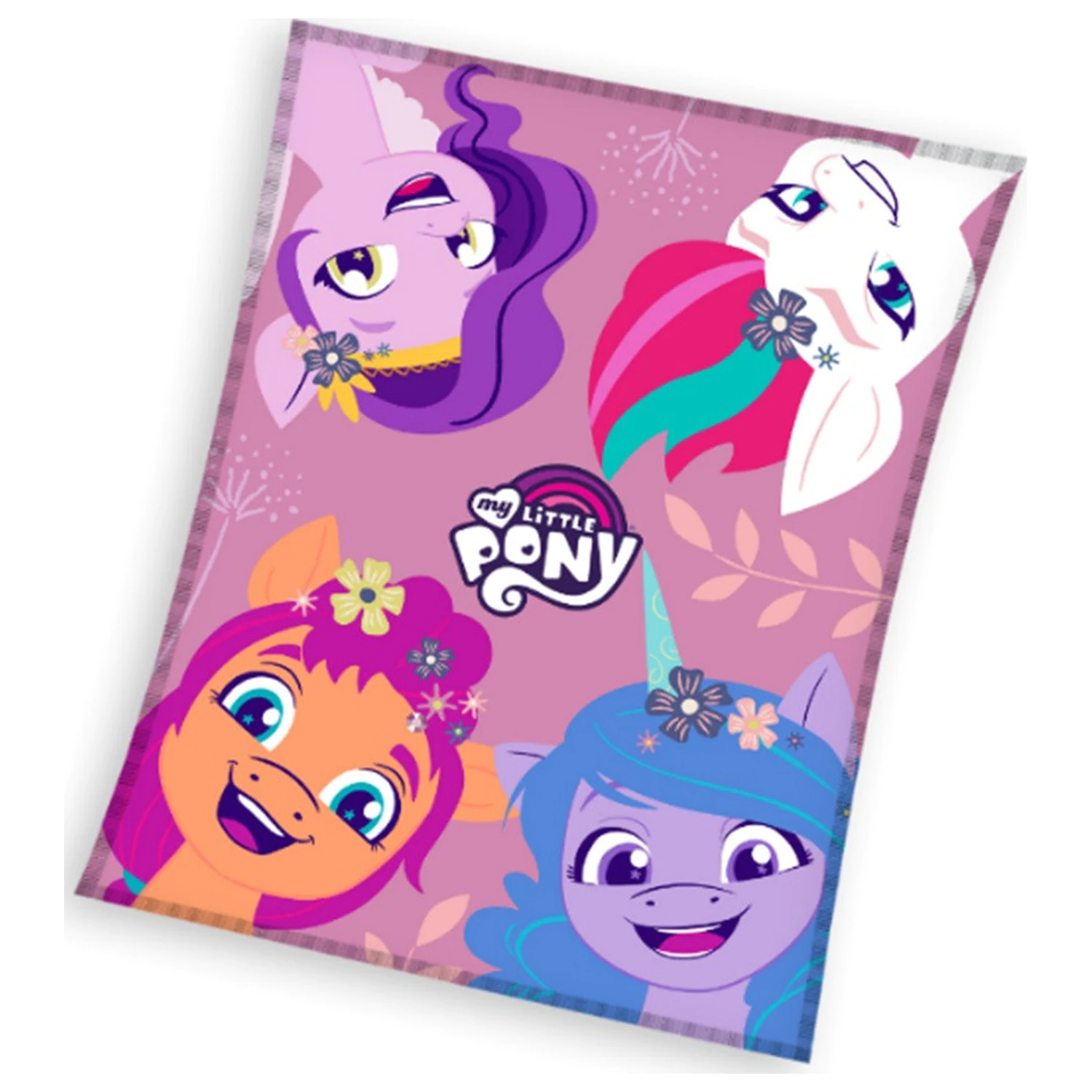My Little Pony Sunny Bloom Fleece Blanket product photo