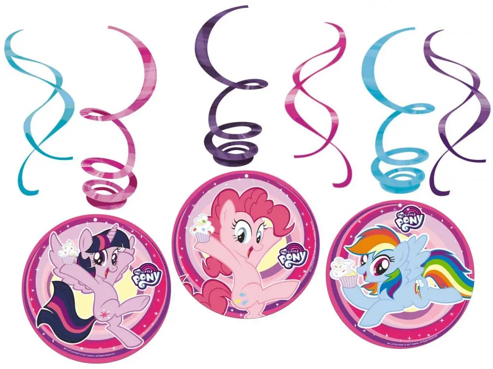 My Little Pony Ribbon Decorations 6-piece Set product photo