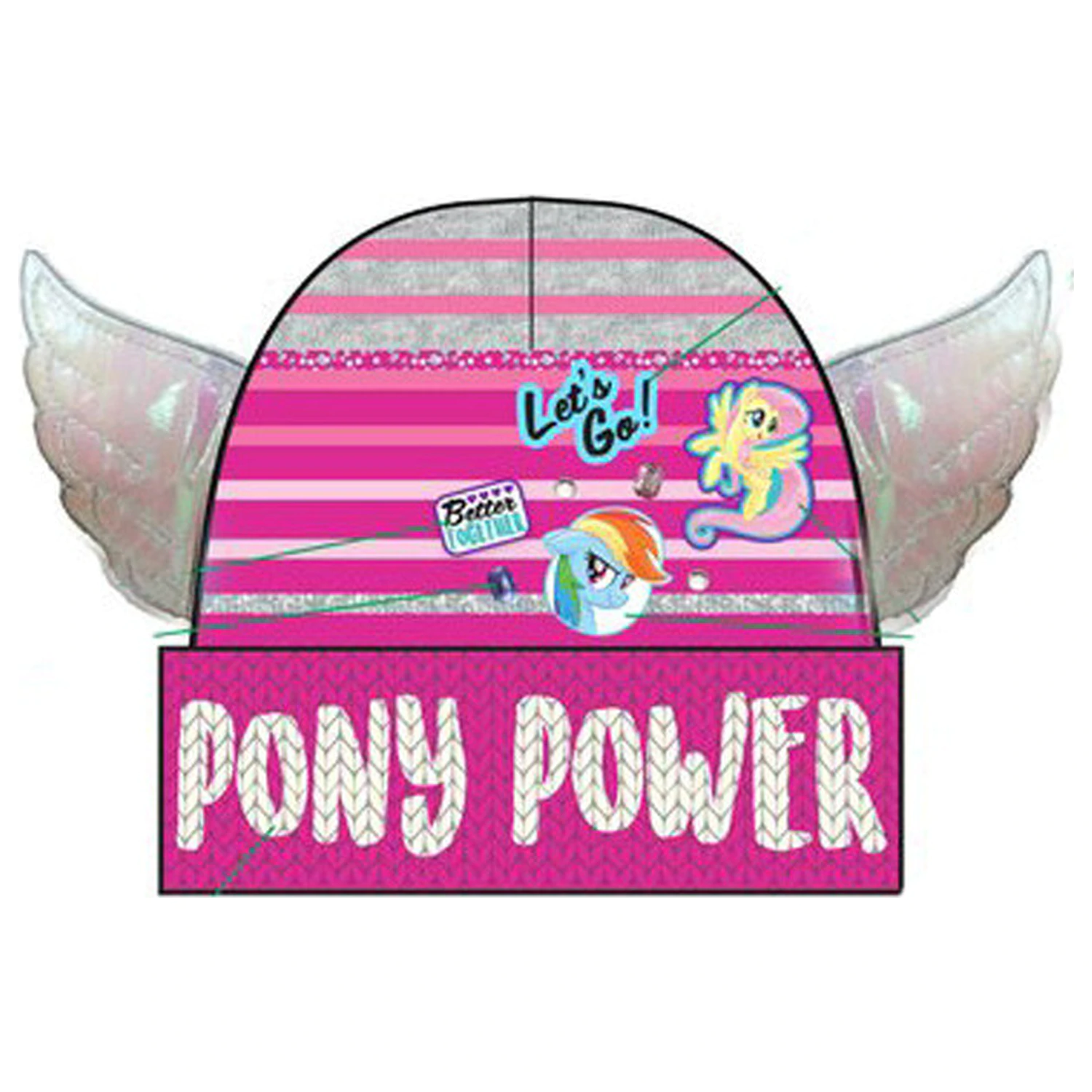 My Little Pony Wings Pink Children's Cap 52 cm product photo