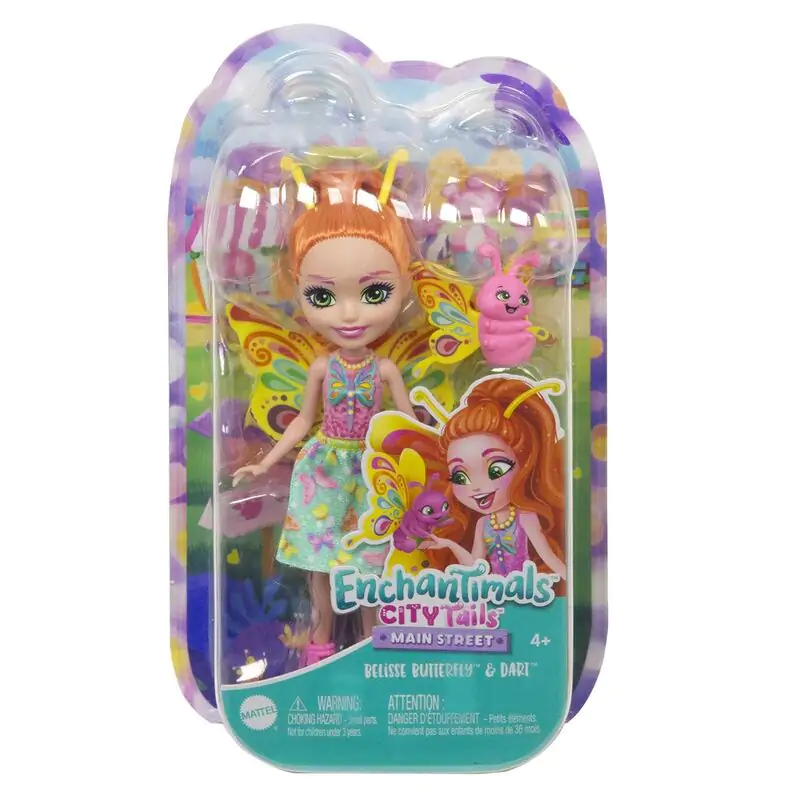 Enchantimals City Tails Belisse Butterfly doll product photo