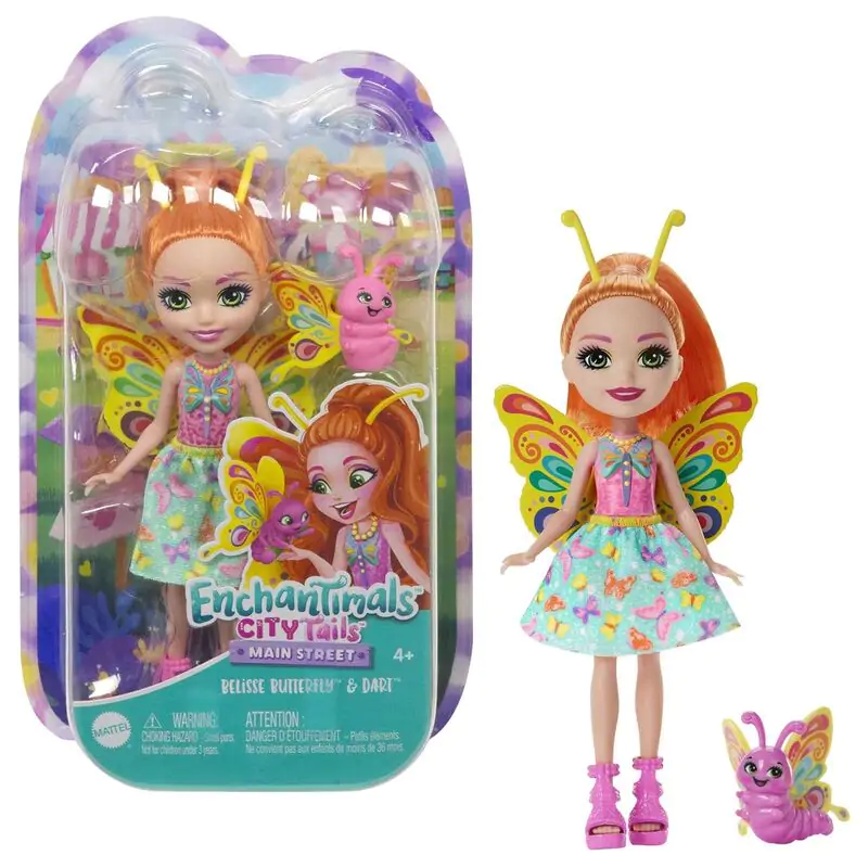 Enchantimals City Tails Belisse Butterfly doll product photo
