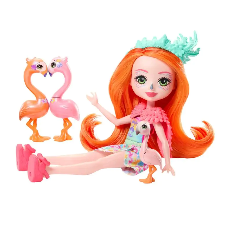 Enchantimals Sunshine Beach Florinda Flamingo doll product photo