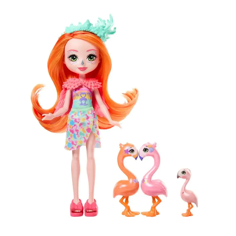 Enchantimals Sunshine Beach Florinda Flamingo doll product photo