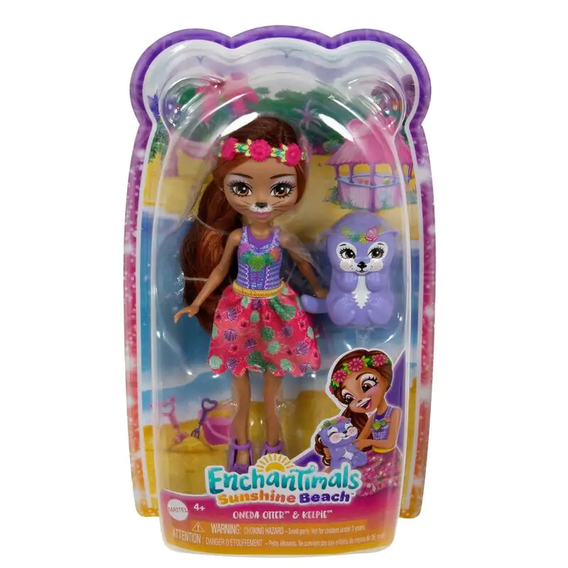 Enchantimals Sunshine Beach Oneda Otter doll product photo