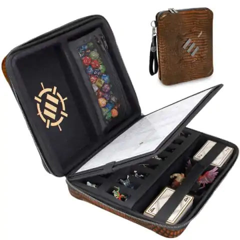 Enhance RPG Series Collector's Edition Organizer Case Brown product photo