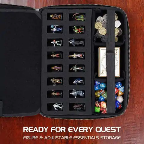 Enhance RPG Series Collector&#039;s Edition Organizer Case Silver product photo