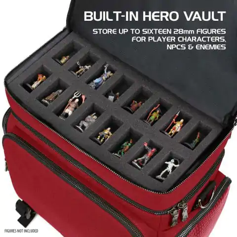 Enhance Tabletop Series Collectors Edition Adventurer's Travel Bag Red termékfotó