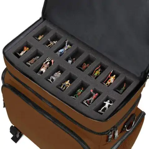 Enhance Tabletop Series Collectors Edition Adventurer's Travel Bag Brown product photo