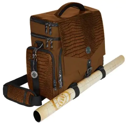 Enhance Tabletop Series Collectors Edition Adventurer's Travel Bag Brown product photo