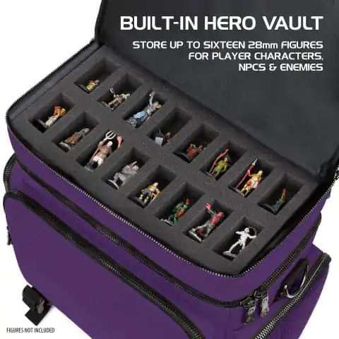 Enhance Tabletop Series Collectors Edition Adventurer's Travel Bag Purple product photo