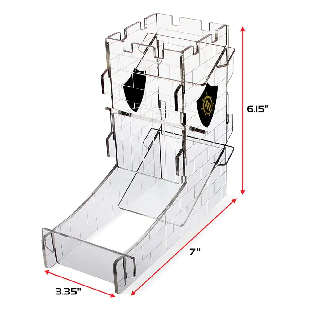 Enhance Tabletop Series Dice Tower Clear termékfotó