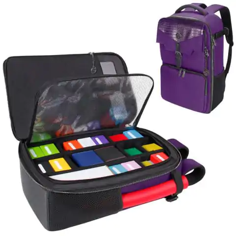 Enhance TCG Series Card Backpack Collector&#039;s Edition Purple product photo