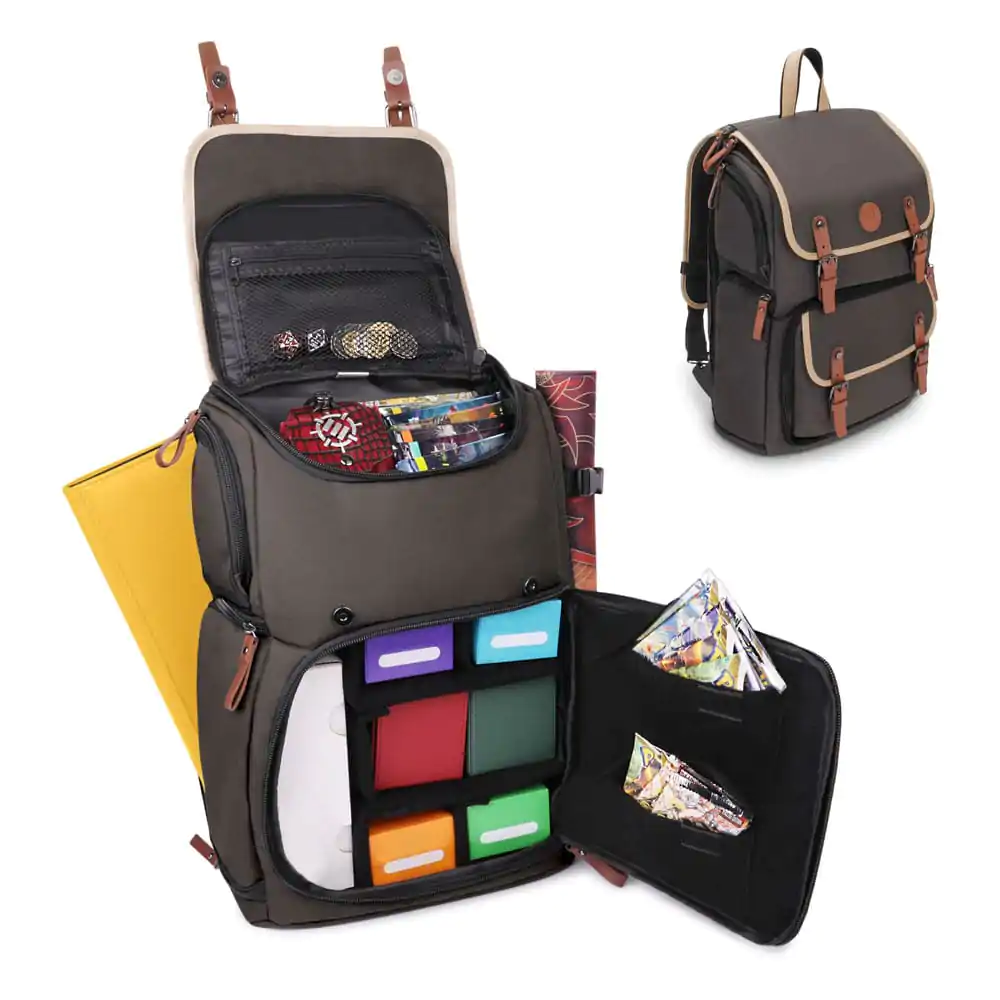 Enhance TCG Series Trading Card Backpack Designer Edition Grey product photo