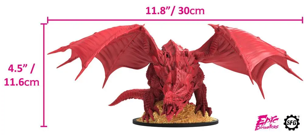 Epic Encounters RPG Board Game Lair of the Red Dragon *English Version* product photo